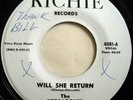 * VERSATONES Will She Return  Doo Wop 45 ?