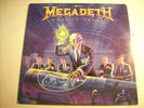 MEGADETH RUST IN PEACE LP AUTOGRAPHED BY ENTIRE BAND