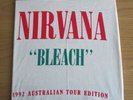 NIRVANA BLEACH WATERFRONT - GREEN + CLOTH BAG + POSTER.
