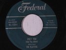 PLATTERS: Only You 45 (wol) rare Vocal Groups