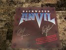 Anvil RARE Signed Vinyl LP Record Backwaxed Lipps Robb Reiner Photos Heavy Metal