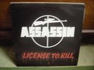 Assasin: License To Kill LP Micro-Mix Records 1985