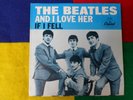 Beatles 45 Capitol 5235 And I Love Her P/Sleeve N/MINT