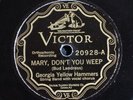 GEORGIA YELLOW HAMMERS VICTOR 20928 COUNTRY 78 RPM E