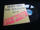 SEX PISTOLS Never Mind the Bollocks VIRGIN UK Orig LP