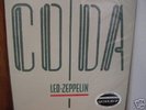 LED ZEPPELIN CODA 200 Gram Audiophile Sealed LP +bonus