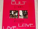 The Cult - Love Live - 1986 Vinyl LP x 2 Tenda, Milano