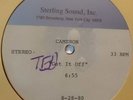 SUNSHINE SOUND ACETATE* Cameron - Get It Off *REMIX* 80
