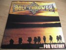 BOLT THROWER   ...FOR VICTORY ** 1994 EARACHE LP w/ INS