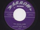 L.A. R&B MOVER JACKSON BROS Wrong Door ARROW M- LISTEN