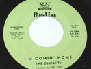 The De-Lights 45 rare obscure doo wop promo on Ad Lib