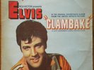 ELVIS PRESLEY CLAMBAKE  ISRAEL ISRAELI LP