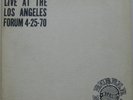 JIMI HENDRIX LA Forum 1970 ORG Rubber Dubber LP no TMOQ