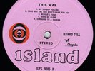 JETHRO TULL This Was RARE Orig UK 1968 Island PInk EX++