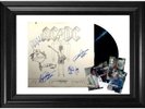 RARE - ACDC - FULL BAND - ORIGINAL SIGNED AUTOGRAPHS