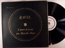MARCELLE MEYER . Ravel .Oeuvre de piano. 2 LP DF 100/01