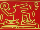 ART COVER KEITH HARING a retrospective PROMO RARE