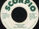 WILLIAM BOSTIC Give It Up Funk Modern Soul 45 Scorpio