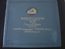 CORTOT THIBAUD CASALS 4xHMV MENDELSSOHN Op.49