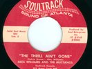ALEX WILLIAMS & THE MUSTANGS The Thrill Ain't Gone FUNK