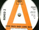 ROMEO Z*COME BACK BABY COME BACK*DEMO DANCER*LISTEN