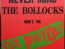 SEX PISTOLS never mind the bollocks LP VG+ BSK 3147 1st Pr w/Sub-Mission sticker