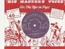 ELVIS PRESLEY HMV UK 45 MY BABY LEFT ME SILVER LETTERS
