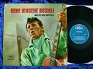 GENE VINCENT ROCKS & THE BLUECAPS ROLL. UK LP CAPITOL