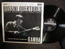 GAMBA LP ROSSINI OVERTURES   WB DECCA  SXL 2266