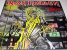 IRON MAIDEN Killers Vinyl LP Paul Di'Anno Harris SIGNED