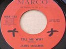 NORTHERN SOUL, JAMES McCLEESE, TELL ME WHY, MARCO 103