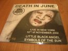 DEATH IN JUNE/SOL INVICTUS  split   7'  black
