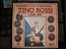 tino rossi coffret l'integrale  1932 a 1937 13 vinyls