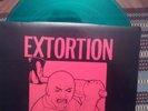 Extortion - self titled LP Green Vinyl, Rare OOP Infest