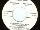 Rare Ricky Nelson One-Sided Promo 45