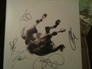 Anberlin Dark Is The Way Vinyl Signed Circa Bayside