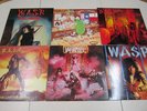 WASP - 6 LP's - Electric Circus, Last Command, Etc.