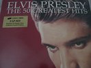ELVIS PRESLEY BEST EVER 3 LP'S 50 GREATEST HITS UK PRESS RARE DELUXE PACKAGING