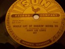 78 RECORD, JERRY LEE LEWIS- WHOLE LOTTA SHAKING