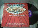 Walt Disney's SNOW WHITE & SEVEN DWARFS Disneyland Records LP 1960