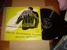 OSCAR PETERSON PLAYS IRVING BERLIN LP JAZZ 1953 RARE