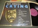 Roy Orbison Crying 1962 UK plum London Mono LP original vinyl rare oop