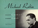 MICHAEL RABIN PAGANINI GLAZOUNOV ANGEL 35259