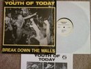 YOUTH OF TODAY - BREAK DOWN THE WALLS LP WISHINGWELL