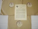 L' ANTHOLOGIE SONORE 3x 78 RPM Mozart MERCKEL HUBEAU