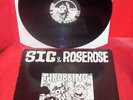 SIC/ROSEROSE split LP 87 Jungle Hop Recs S.O.B. OUTO