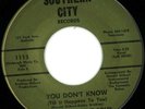 The Paramount Four : Northern Soul 45 on Southern City