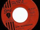 Northern Soul Baby Washington Never Be Over For Me 45
