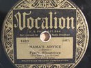 Peetie Wheatstraw-Mama's Advice-Vocalion 1620-Listen