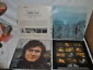 4 JOHNNY CASH ALBUM GOSPEL ROAD HYMNS HEART QUENTIN records LP 33 RPM